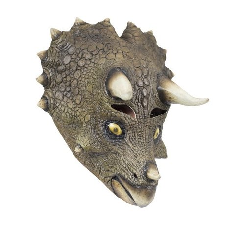 Ghoulish productions Masker Triceraptor voor volwassenen