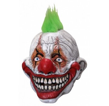 Ghoulish productions Masker Mombo the Clown voor volwassenen + Fake bloed