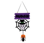 Carnival Toys Hangdecoratie Spinnenweb Skelet 60 cm