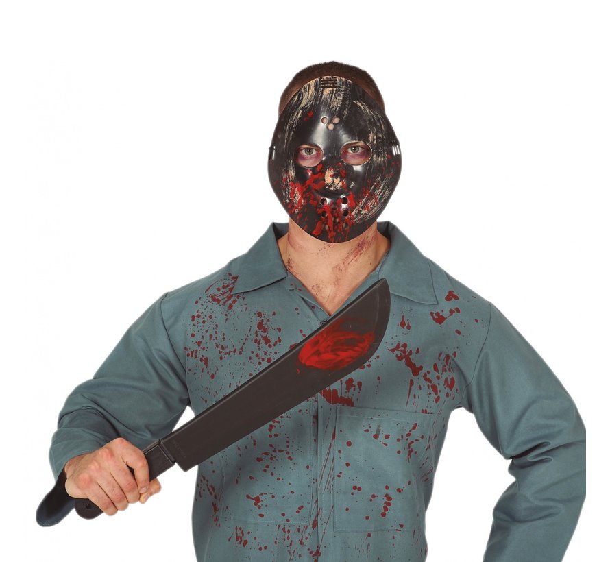 Gezichtsmasker En Machete 54 cm