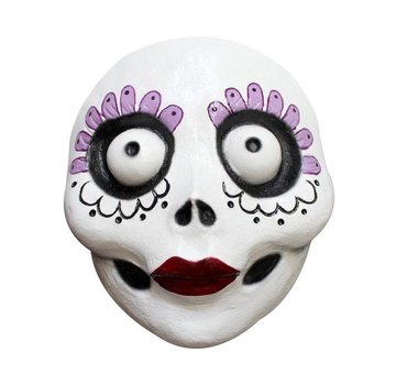 Ghoulish productions Masker La Catrina voor volwassenen + Fake bloed