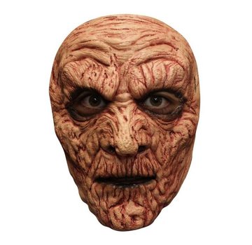 Ghoulish productions Masker Mummy Burnie voor volwassenen + Fake bloed