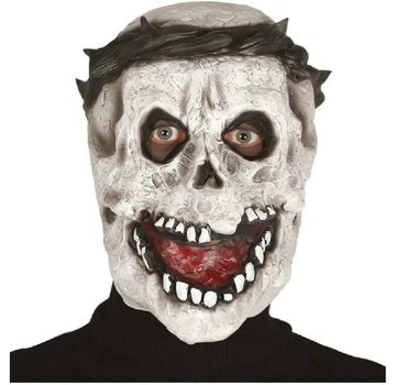 Fiestas Guirca Masker Vrolijk Skelet voor volwassenen