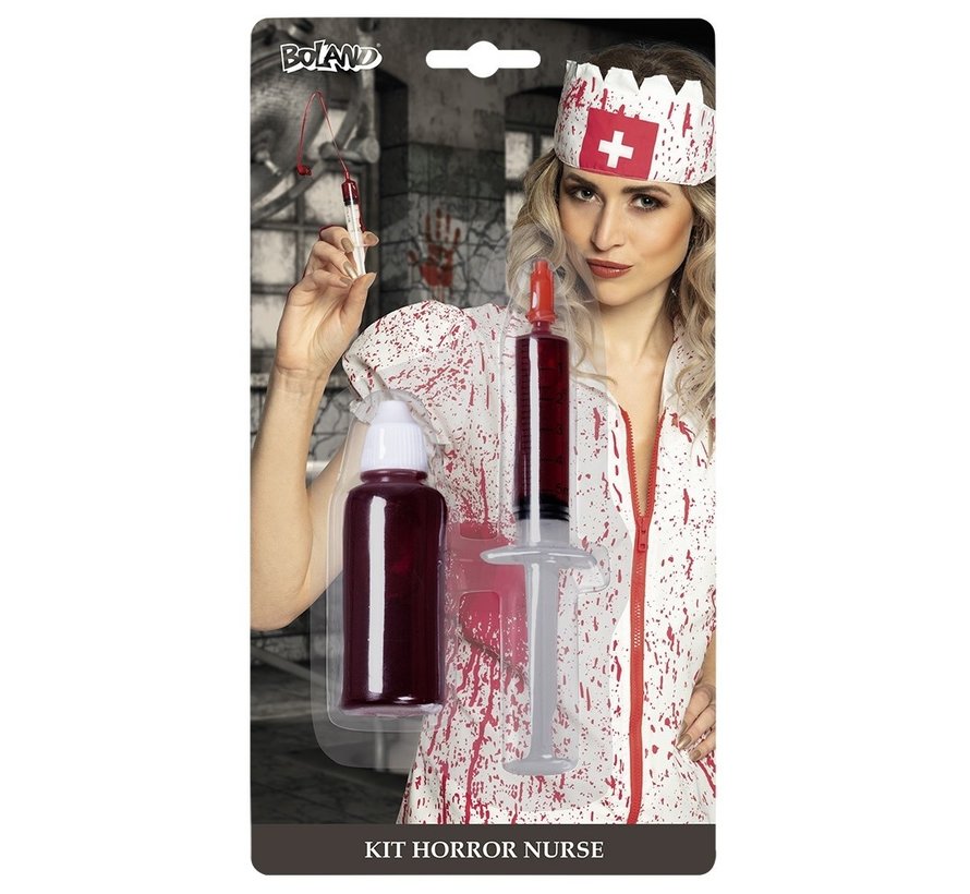 Fake blood 28 + 5 ML - Tube + Spuit