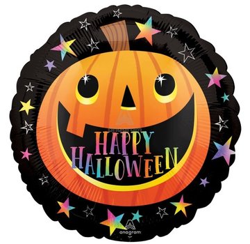 Anagram Standard Shape Folieballon Halloween Pumpkin 45 x 45 cm