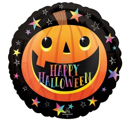 Anagram Standard Shape Folieballon Halloween Pumpkin 45 x 45 cm