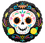 Standard Shape Folieballon Day Of The Dead Skull 45 x 45 cm