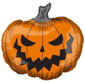 Anagram Super Shape Folieballon Hallows' Eve Pumpkin 73 x 68 cm