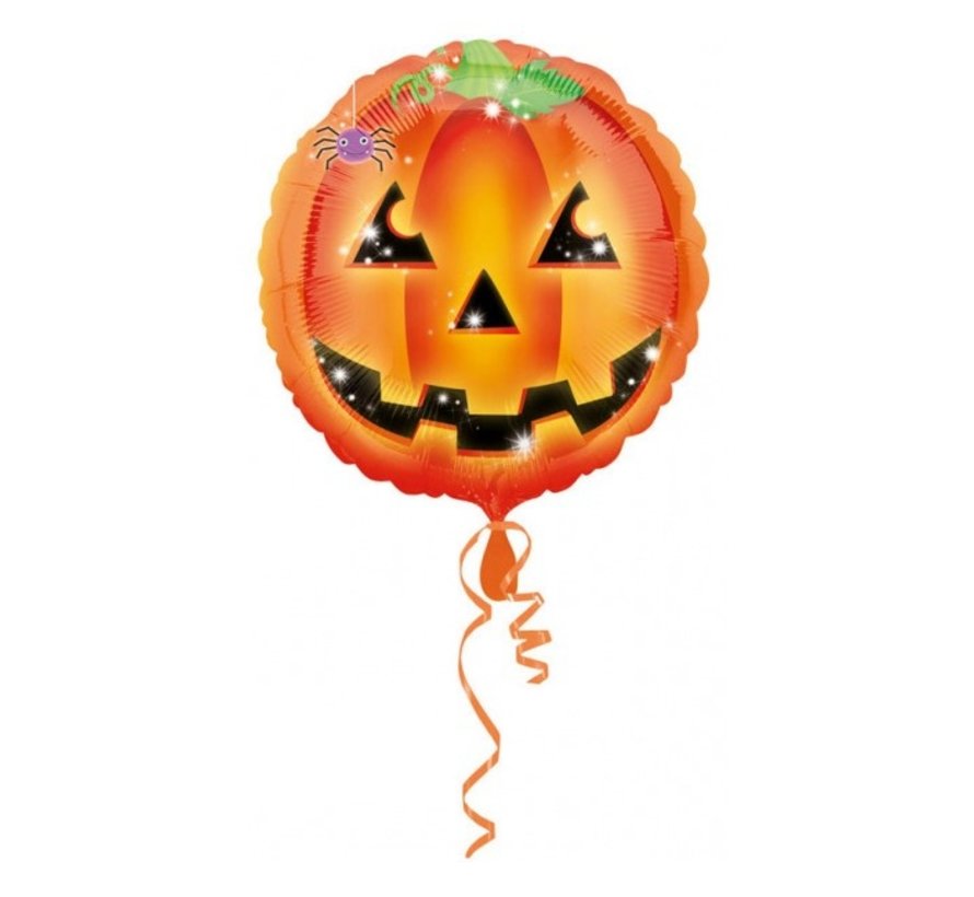 Standard Shape Folieballon Playfull Pumpkin 45 x 45 cm