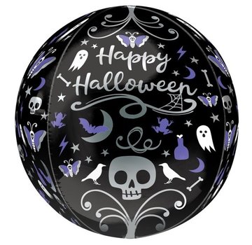 Anagram Orbz Folieballon Moonlight Halloween 38 x 40 cm