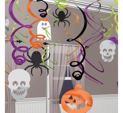 Amscan Swirls Halloween 30 stuks