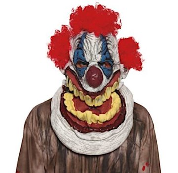 Fiestas Guirca Masker Horror Clown voor volwassenen