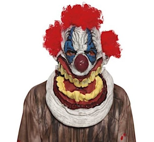 Fiestas Guirca Masker Horror Clown voor volwassenen