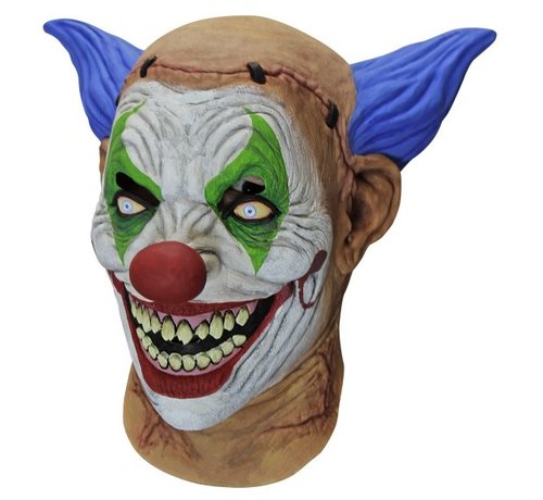 Ghoulish productions Masker Krampy the Clown voor volwassenen