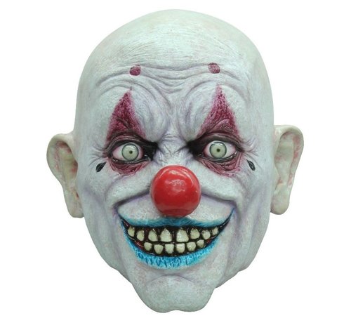 Ghoulish productions Masker Crappy the Clown voor volwassenen