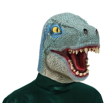 Fiestas Guirca Masker Dino voor volwassenen