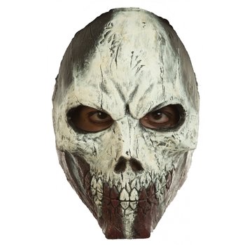Ghoulish productions Masker Assault Skull voor volwassenen + Fake bloed