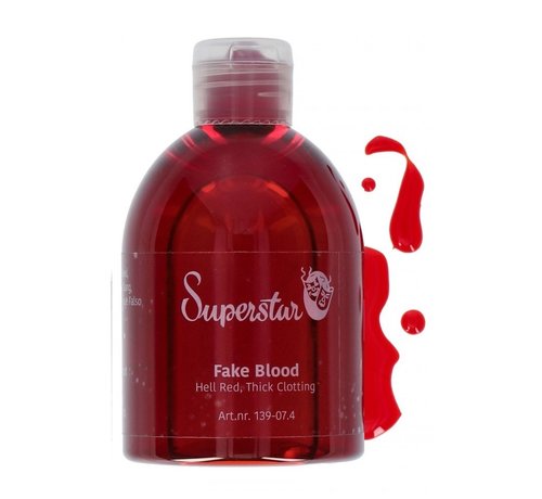 Superstar Fake Bloed Hel Rood Dik 250 ml