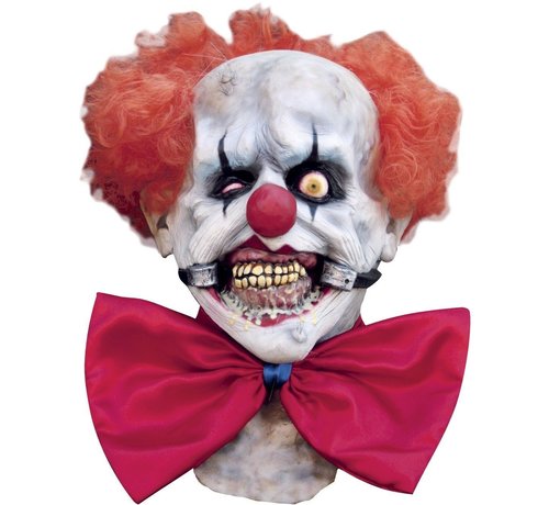 Ghoulish productions Masker Smiley Clown voor volwassenen