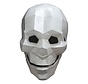 Masker Low Poly Skull voor volwassenen + Fake bloed