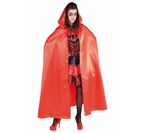 Cape met capuchon Deluxe "Rood"