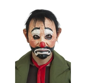 Witbaard Masker Trap the Clown voor volwassenen