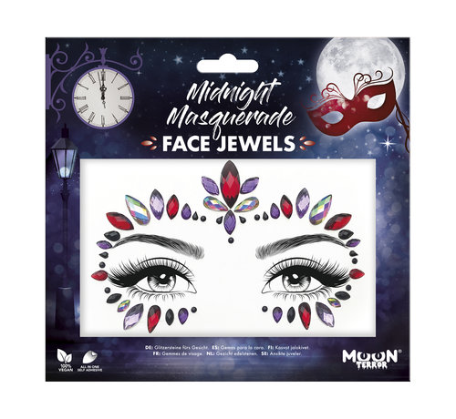 Moon Creations Face Jewels Moon Terror "Midnight Masquerade"