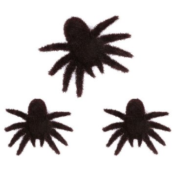 Amscan Spinnen Fuzzy 3 stuks 8x10 cm