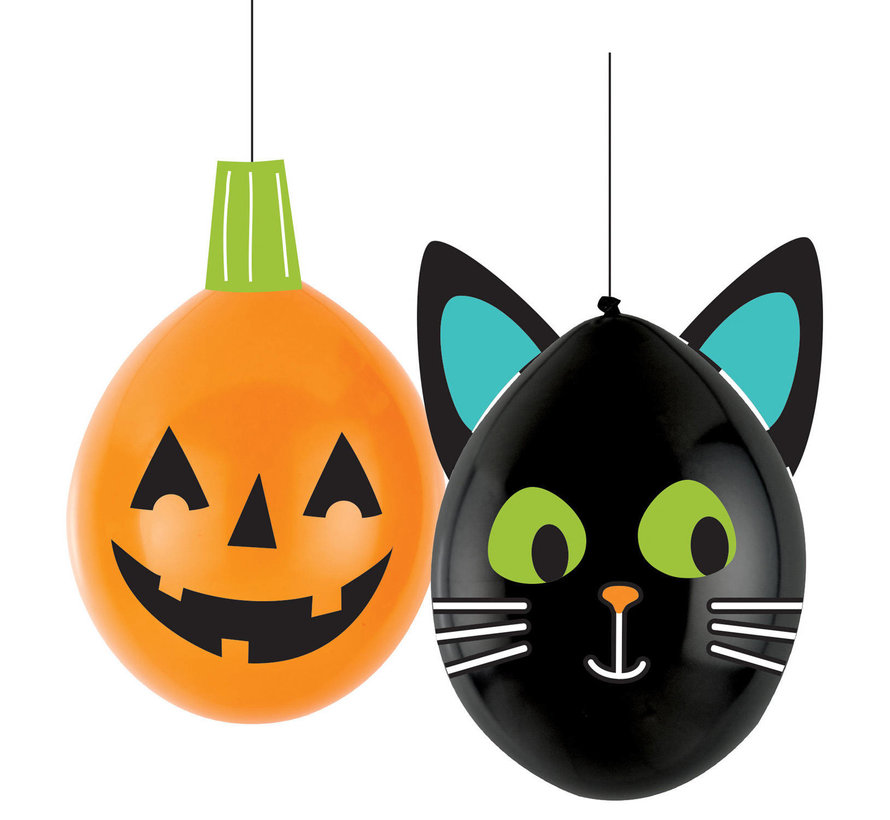 Ballonnen Diy Halloween 30 Cm 2 Stuks