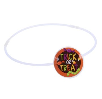 Free and Easy Ketting Glow-in-the-dark Trick or Treat 8-delig