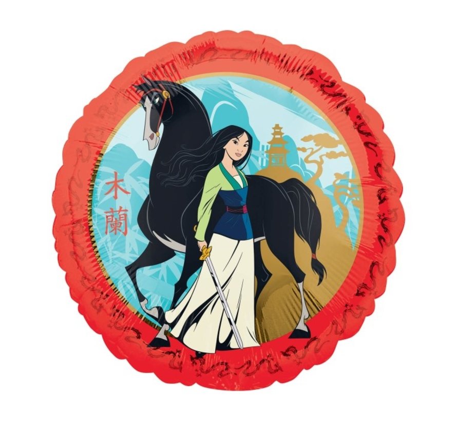 Folieballon Mulan 45 cm