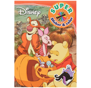 Disney Halloween Super Sticker & Color Kleurboek