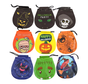 Halloween uitdeel snoep tasjes 9 stuks