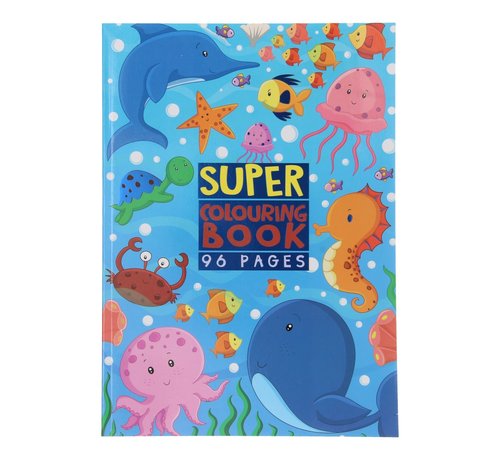 Wins-Holland B.V. Super Kleurboek - Onderwaterwereld
