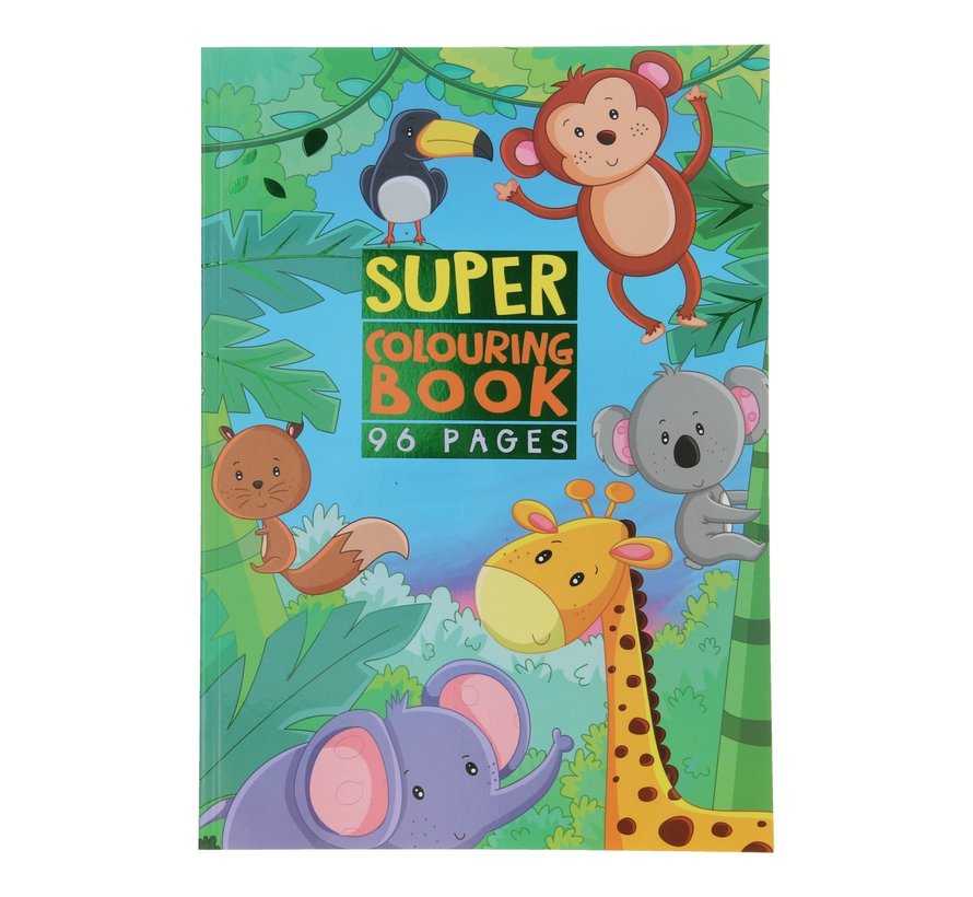 Super Kleurboek - Wilde Dieren