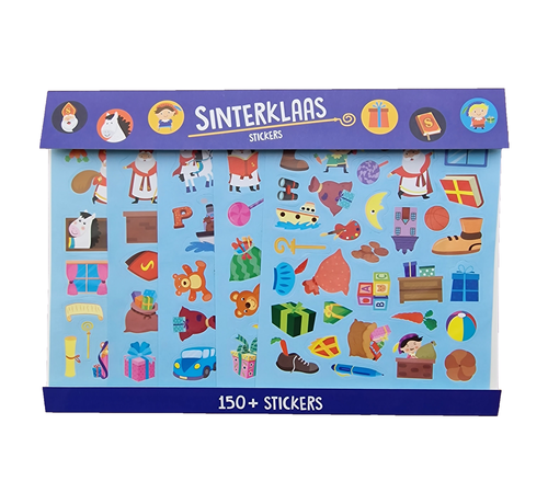 Wins-Holland B.V. Sinterklaas Stickers  +/- 150 stuks