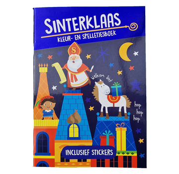 Wins-Holland B.V. Kleur- en Spelletjesboek Sinterklaas