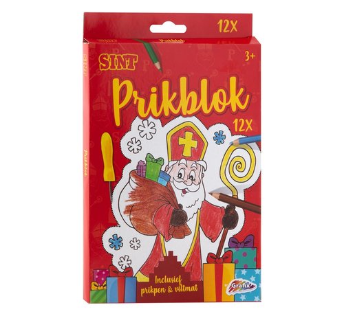 Grafix Sinterklaas Prikblok met 12 sheets