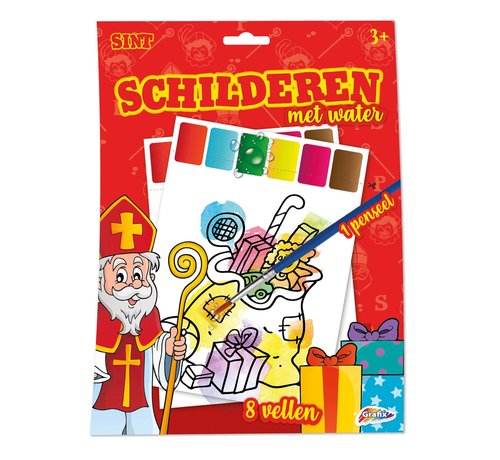 Grafix Schilderen met Water Sinterklaas