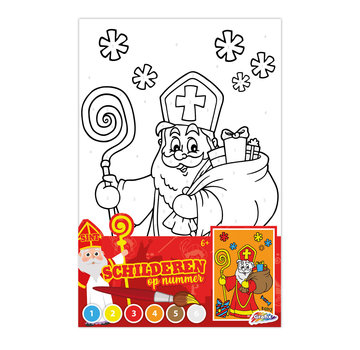 Grafix Schilderen op Nummer Sinterklaas