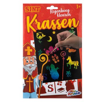 Grafix Sinterklaas Krassen Regenboog Kleuren