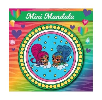 Wins-Holland B.V. Shimmer & Shine Mini Mandala Kleurboek "Multi"