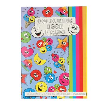 LG Imports Kleurboek met Stickervel Lachgezicht