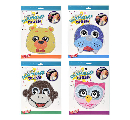 Free and Easy Hobbyset Diamanten Dierenmaskers