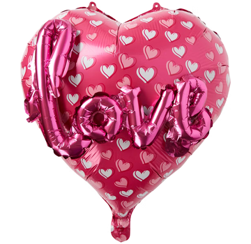 Joni's Winkel Folieballon hart "Love" 45 cm