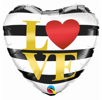 Qualatex Folieballon "LOVE" 45 x 45 cm