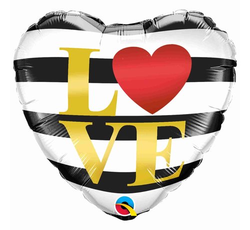 Qualatex Folieballon "LOVE" 45 x 45 cm