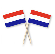 Hojas Cocktail prikkers Nederland 500 stuks