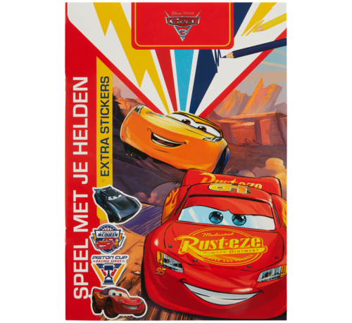 BSN Disney spelletjesboek "Cars 3"