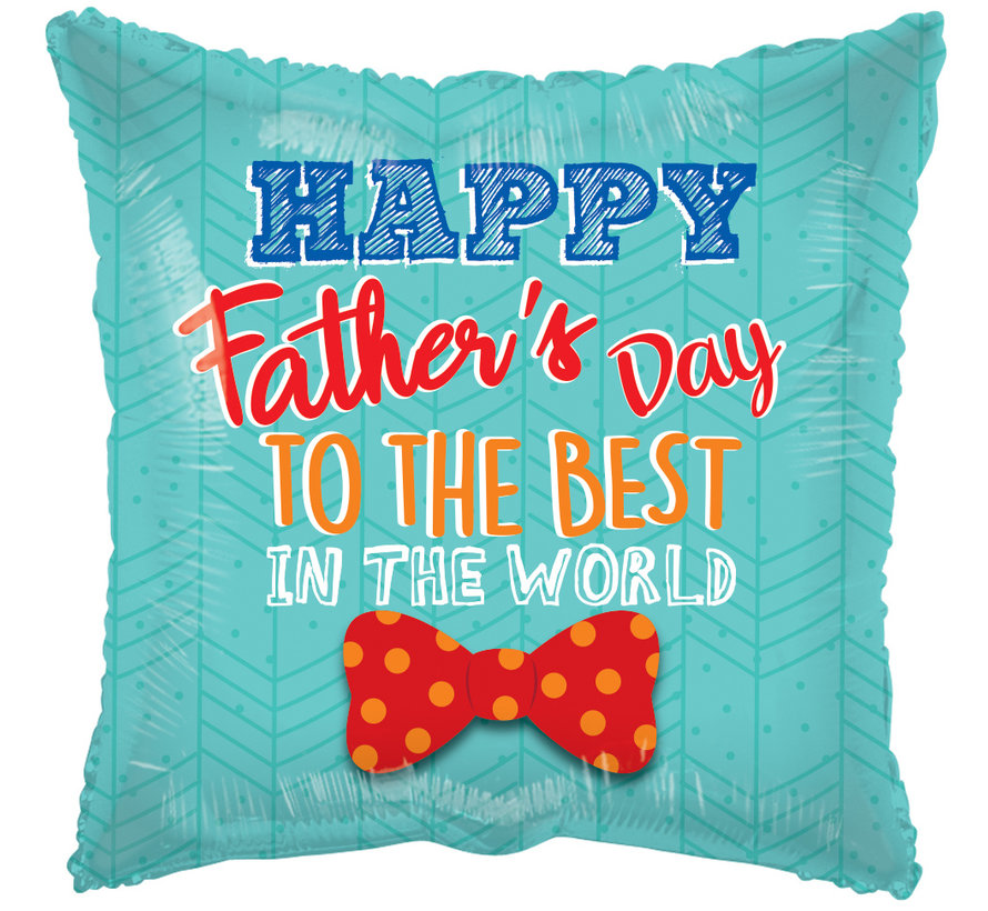 Folieballon "Happy Father's day" 45 cm